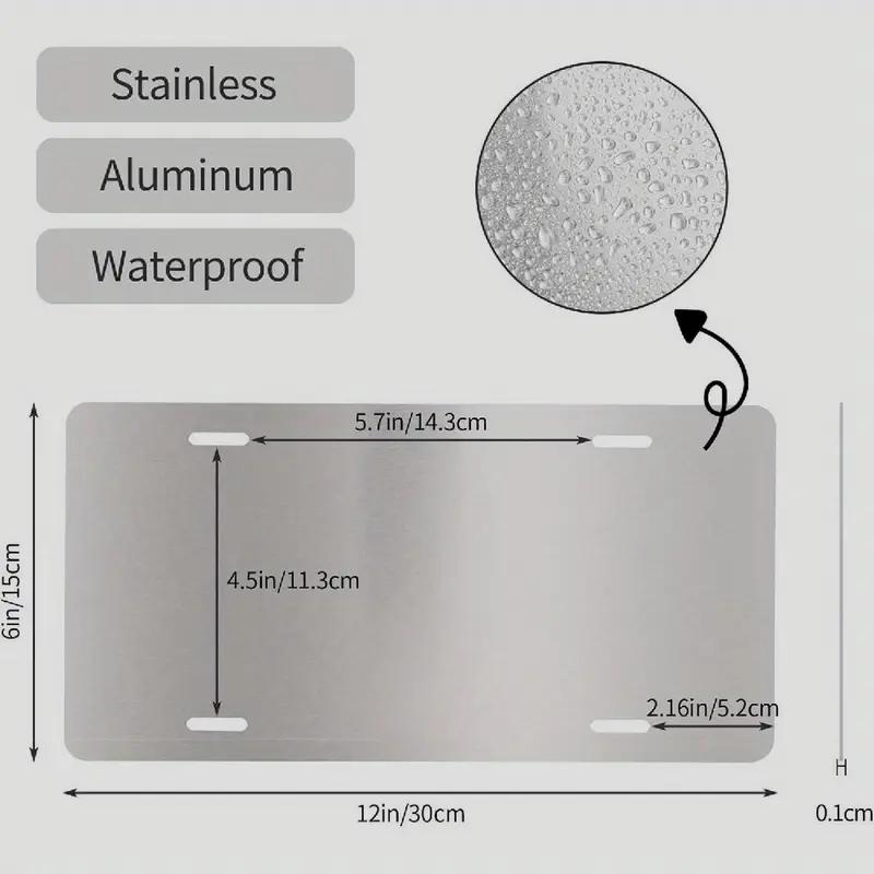 Cotton Camo License Plate, 12 x 6 Aluminum Vanity Tag for US Vehicles, best gift, Old School Bottomland Camo, Duck Camo, Woodland Camo Vanity Plate