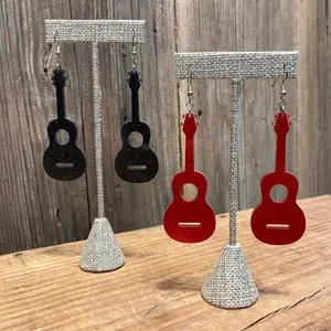 Gilley’s Guitar Earrings | Country Music Statement Earrings