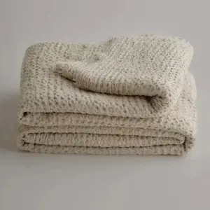 Flocca Linen Blanket 90x102