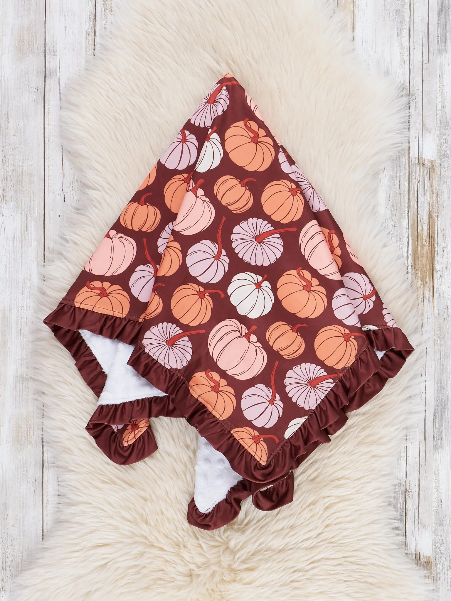 Cozy Season Ruffle Minky Blanket Cozy Season Ruffle Minky Blanket