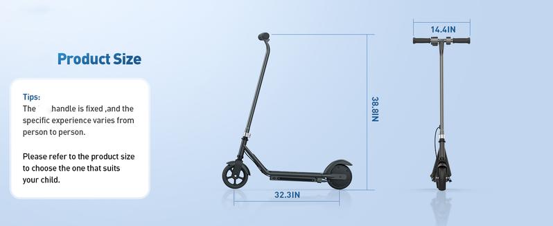 【Christmas Sale】 Electric Scooter for Kids- Aluminum Alloy Frame, 12 Mph & 9 Miles Range , 150W/200W Motor, Lightweight 20 lb, LED Lights & Electronic Brakes, Kids Foldable Electric Scooter for Kids