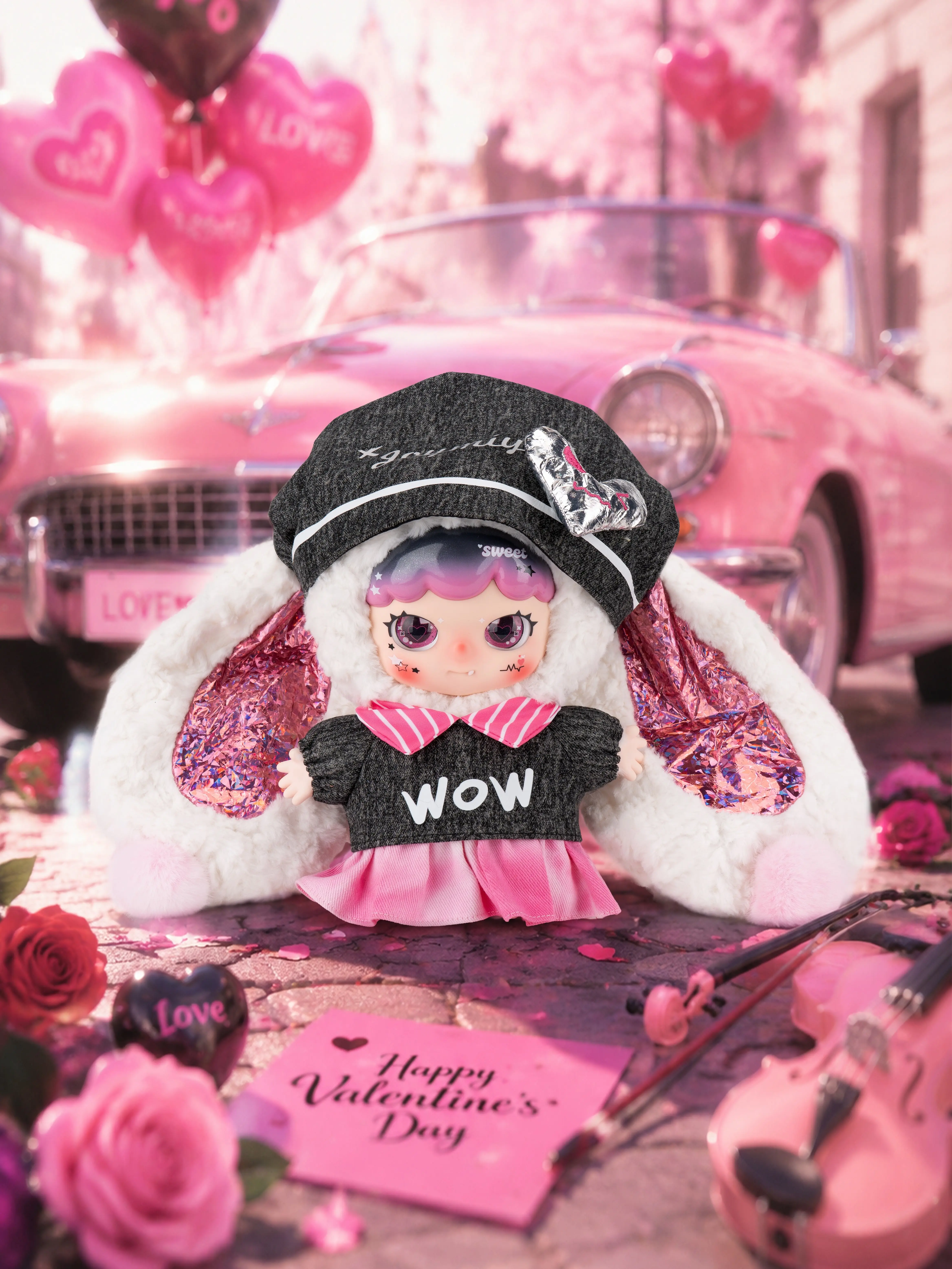 Joymiya 400% 2+2  Valentine's Day Limited Edition plush blind box - Gift for Boy & Girl