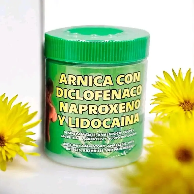 Natural Arnica Muscular Balm for Adults - Smooth, Botanical, Hydrating Body Care for Relaxing Full-Body Massage Post-Long Day, 125g, Non-Greasy, Refreshing Self-Care Routine Essential