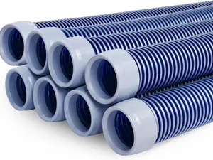 Professional Swimming Pool Vacuum Cleaner Hose -1.5” 8 Piece Hoses, Perfect Vacuum Extension/Replacement - Compatible with all Major Automatic Pool Cleaners