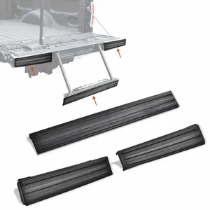 Fit For 2009-2014 Ford F150 Flexible Flex Step Tailgate Molding Trim Black New