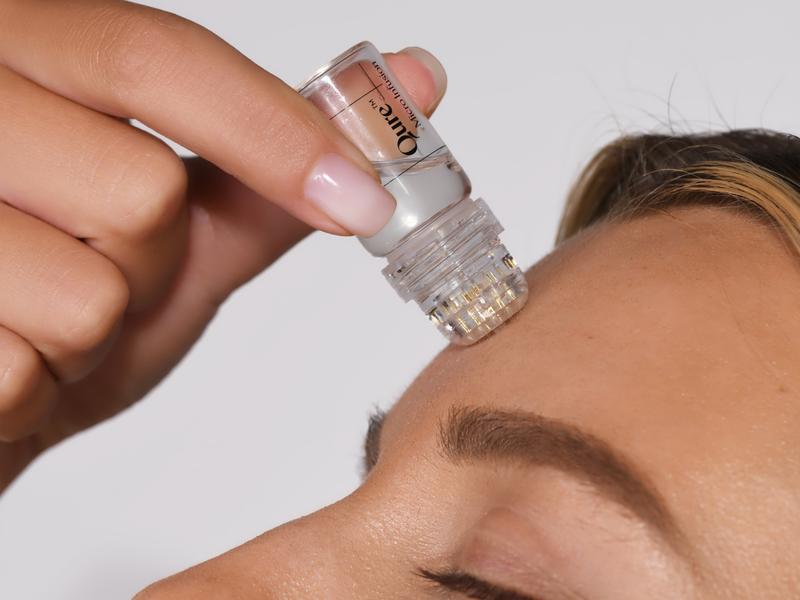 Qure Micro-Infusion System: Facial Serum for All Skin Types - 2 Months Mixed (For Wrinkles + Dark Spots)