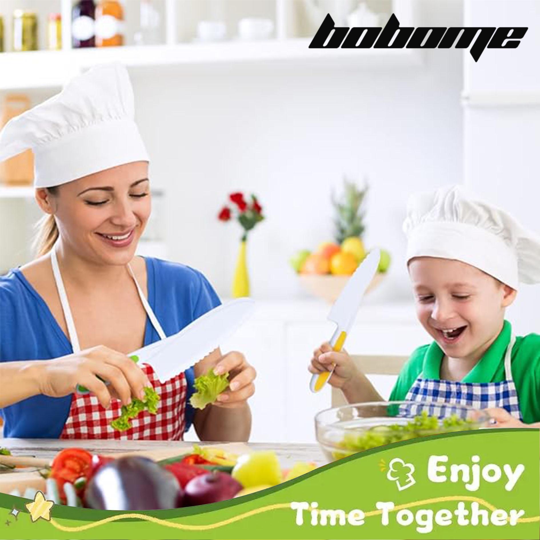 Kid 32 Pcs Safe Kitchen Knife Set - For Vegetables , Fruits, cheese and other foods Block Kitchen Knives Knife Block Kitchen Knives for Chrismas Gift