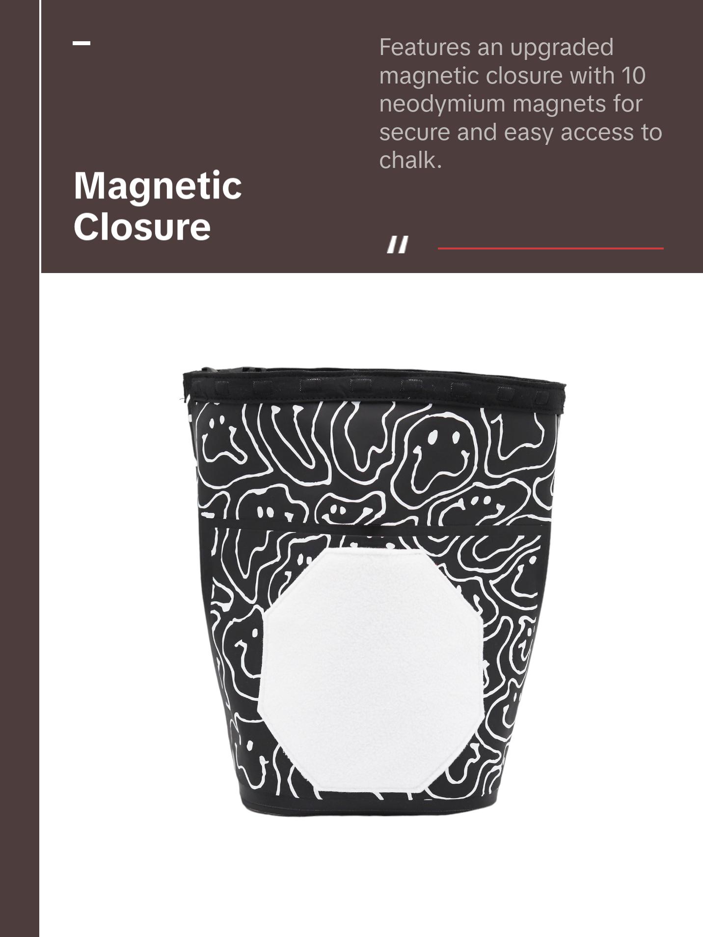 Chalk Bucket 2.0 (Stealth) - Magnetic Closure