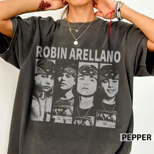 Youth & Adult Robin Arellano Movie Vintage Shirt, The Black Phone Graphic Tee, Y2K Meme Rap Streetwear Shirt, Retro Horror Film Merch, Trendy Gift