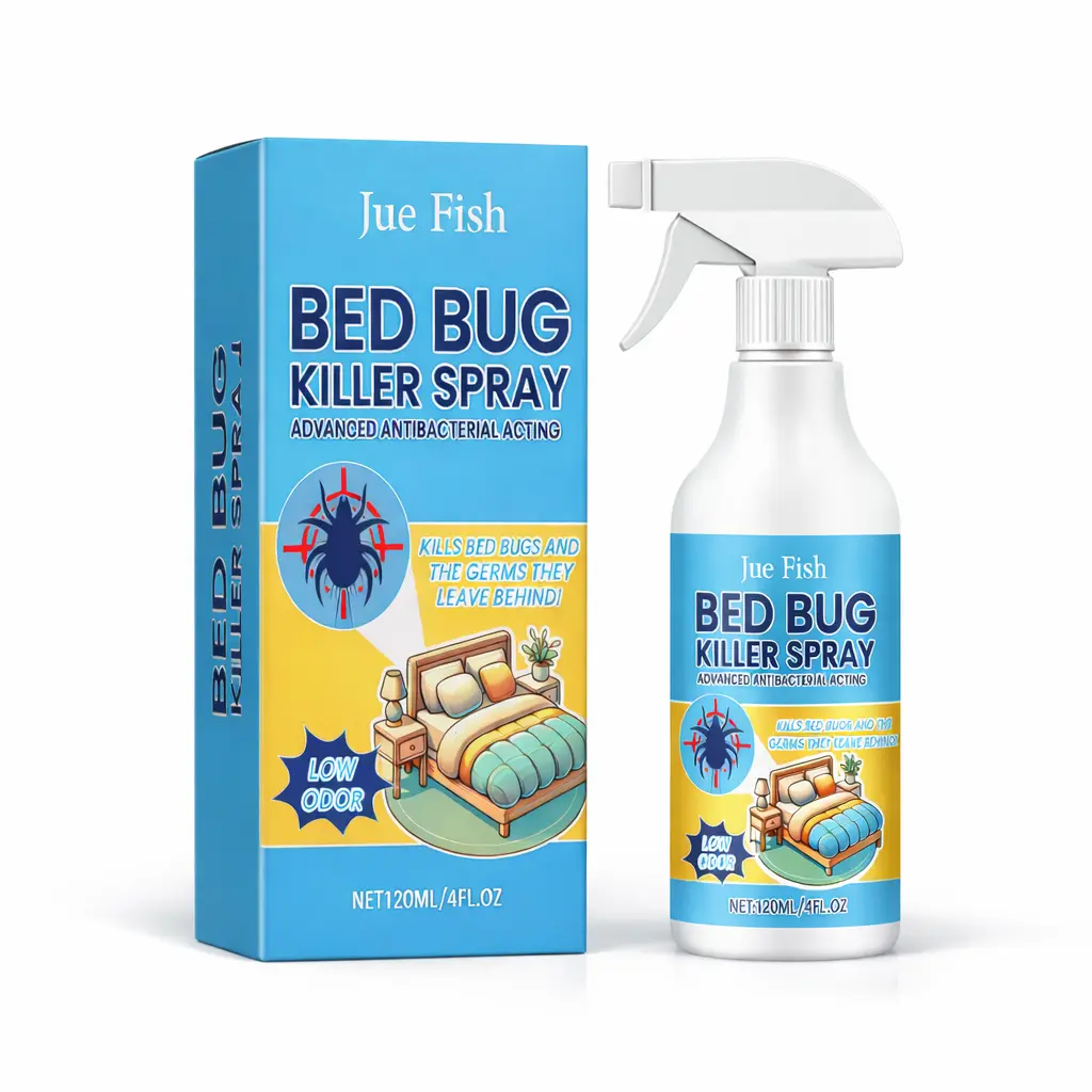 Bed Bug Killer Spray — Kills on Contact & Eggs — Plant-Based, No-Rinse — Safe Around Kids & Pets (when used as directed) - Also for Fleas, Mites, Flies & Mosquitoes