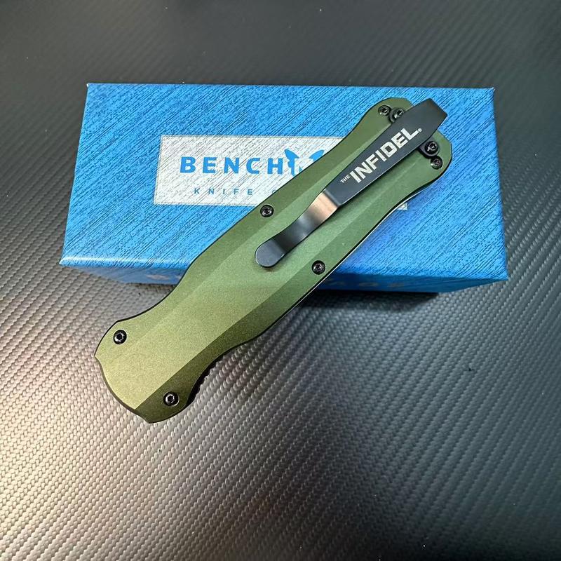 BM3320-edc- Tactical Knife, Aircraft Aluminum Alloy Handle, D2 High Hardness Blade, Total Length 23 cm, Weight 120 grams, Outdoor Camping  EDC Knife.
