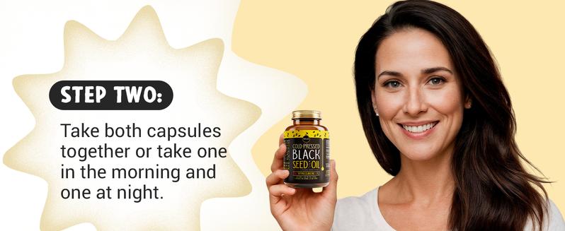 MAJU Black Seed Oil Capsules (120ct) - High Thymoquinone, Vitamin Supplement, Edible Dietary Healthcare Fitness Optimum Support