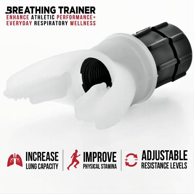 Comfort Breathing Exercise Tool, AdjustableRespiratory Resistant, Portable Lung CapacityAbdominal Breathing Trainer,  Fall GiftGym Accessories, Running Essentials