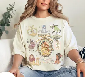 Adult & Youth Coquette Bows Lion King Hakuna Matata Shirt, Simba Timon Pumbaa Animal Kingdom Shirt, WDW Trip Shirt, Girls Trip Group Matching Shirt