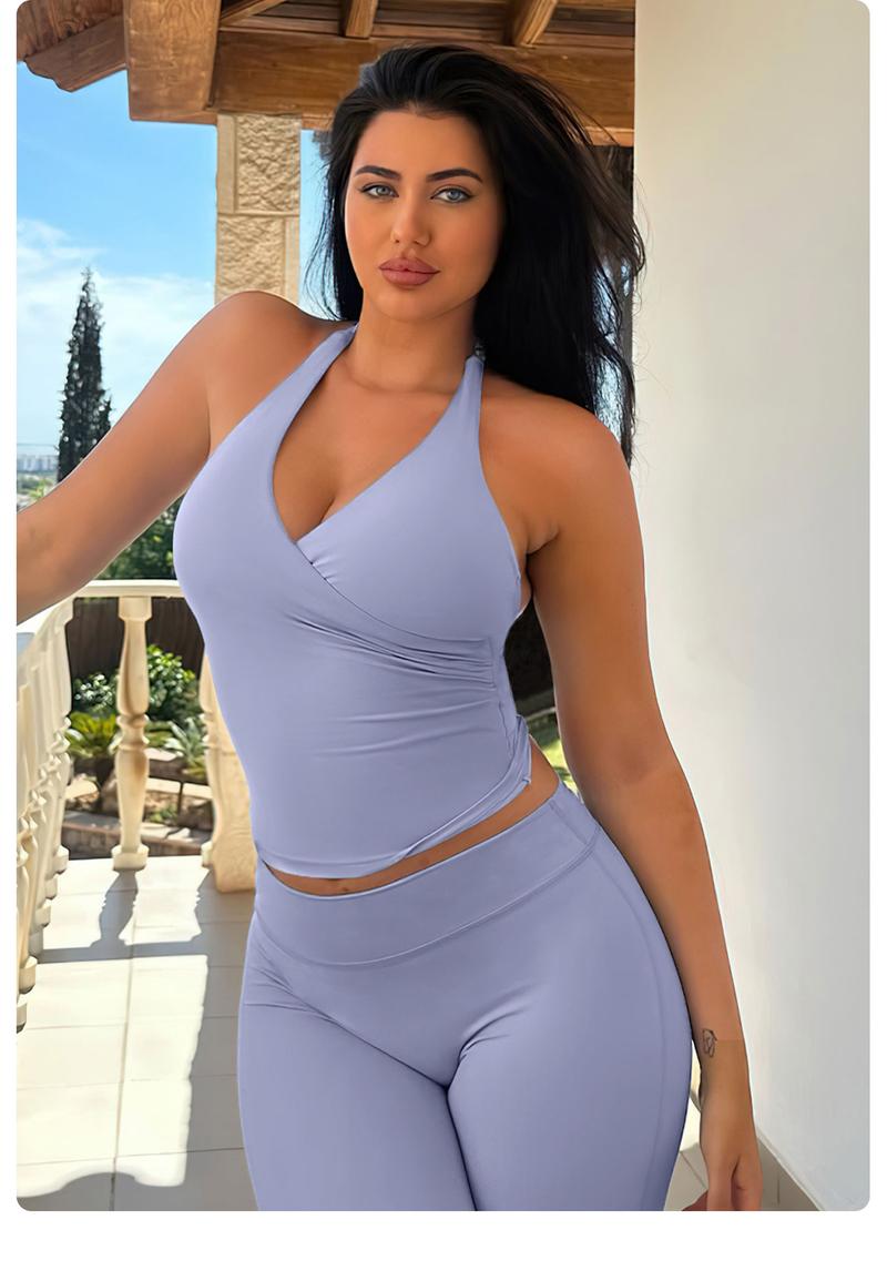 YEOREO High Waist Straight Leg Leggings Women No Front Seam Workout Yoga Pant Seamless Gym Wear flattering Confort Able Pants Activewear Bottoms Sweatpants