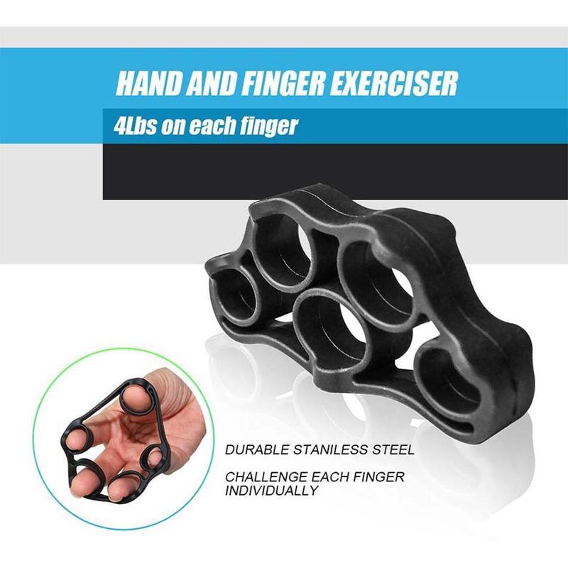 Hand Grip Strengthener Kit 5 Pack Forearm Grip Adjustable Resistance Hand Gripper, gripper ,overhand grip, forearm veins,Finger Exerciser, Finger Stretcher,Grip Ring Stress Relief Grip Ball For Athletes, Boyfriend Gift