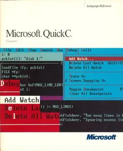 USED-Microsoft Quick C Compiler Language Reference by Various (Paperback)