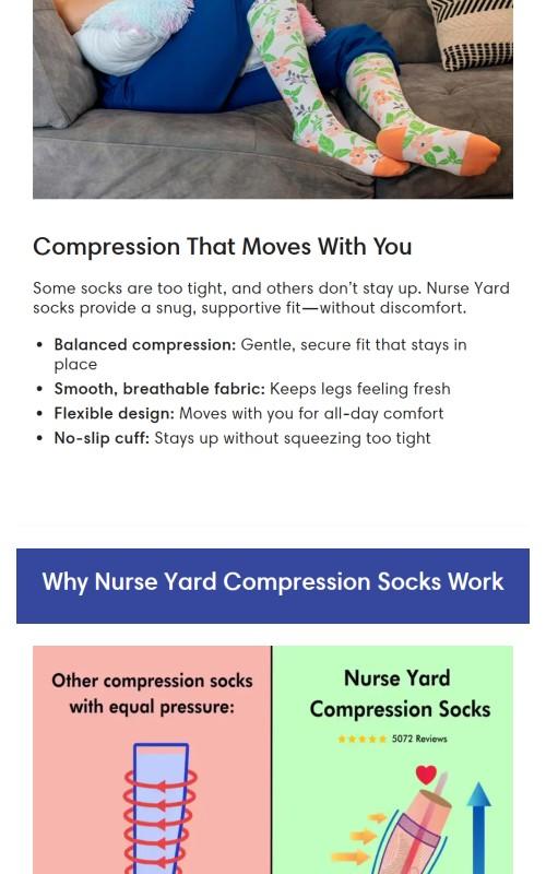 Checkered Compression Socks