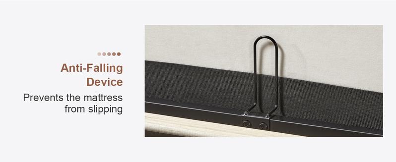 AMERLIFE Lift Up Storage Bed Frame Linen Upholstered Platform Bed/Hydraulic Storage/Modern Wingback Headboard/No Box Spring Needed,Best Gift Ideas/Christmas Gifts