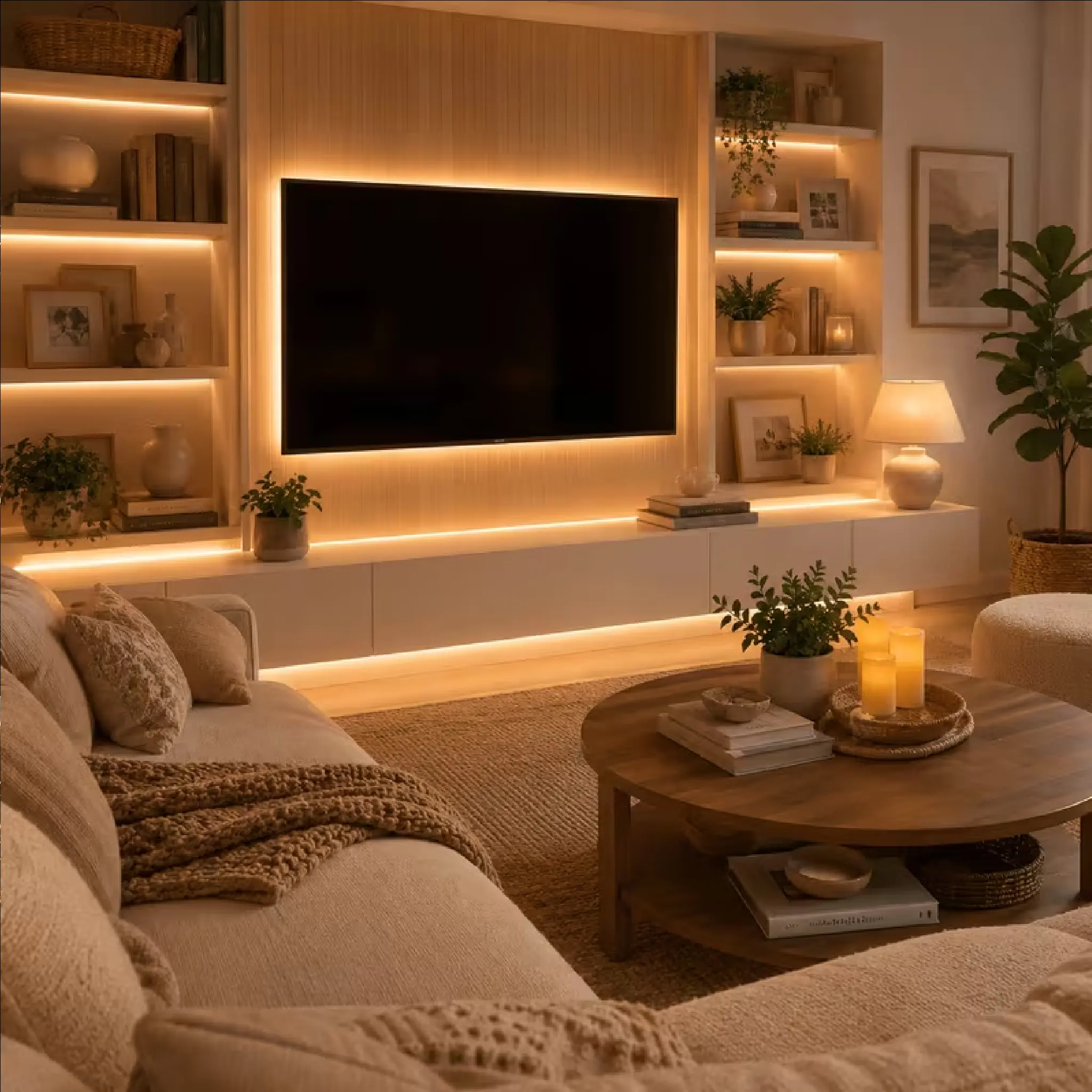 COB LED Strip,LED Strip Lights 10M/32.8ft,Touch Dimmable LED Strips,CRI90+,2700K Warm White cob led,1600LEDs,24V LED Tape Lights,Indoor for Bedroom, Kitchen, TV, Mirror,Cabinet