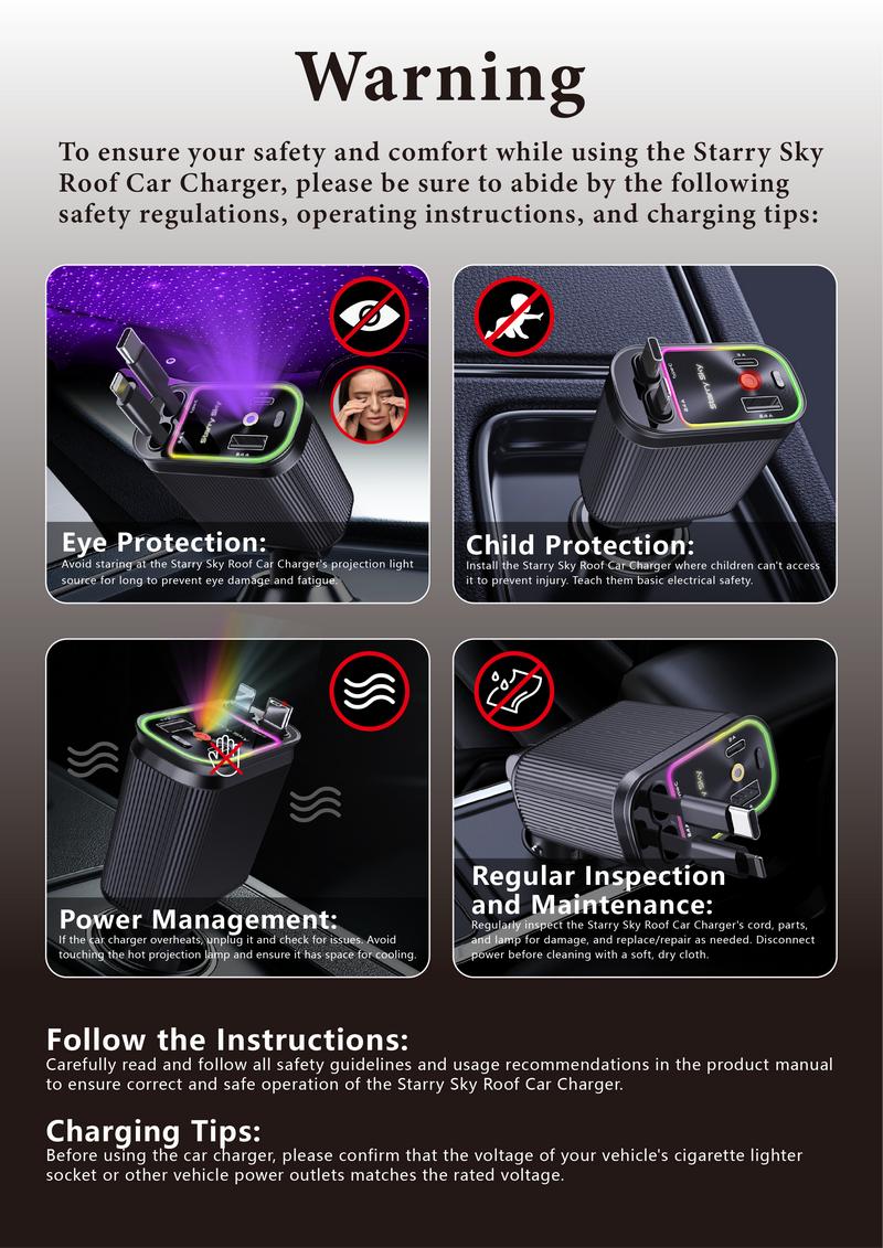 【New Airfreshener Starlight In Car Roof】5 in 1 Car Charger, Car Air Freshener with High Speed USB C Adapter with Lightning Cable & Charge Port for iPhone & Android Phone, Retractable Car Charger, Comes with 3 Bottles of Fragrance, Car Accessories 【New Airfreshener Starlight In Car Roof】5 in 1 Car Charger, Car Air Freshener with High Speed USB C Adapter with Lightning Cable & Charge Port for iPhone & Android Phone, Retractable Car Charger, Comes with 3 Bottles of Fragrance, Car Accessories