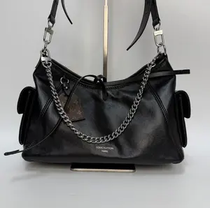 Pre-owned leather Crossbody Bags Louis Vuitton carryall cargo pm