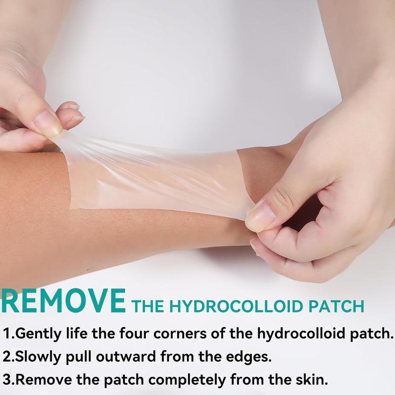 Upadated hydrocolloid Bandages,2in*12ft Hydrocolloid Roll for Wound Care,Medical-Grade Hydrocolloid Patch Bandages with Self-Adhesive, Flexible & Waterproof DIY Size & Shape (2in*12ft)