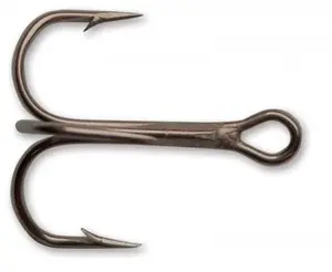 Mustad 35647 Bronze Classic Treble Hooks 25PK