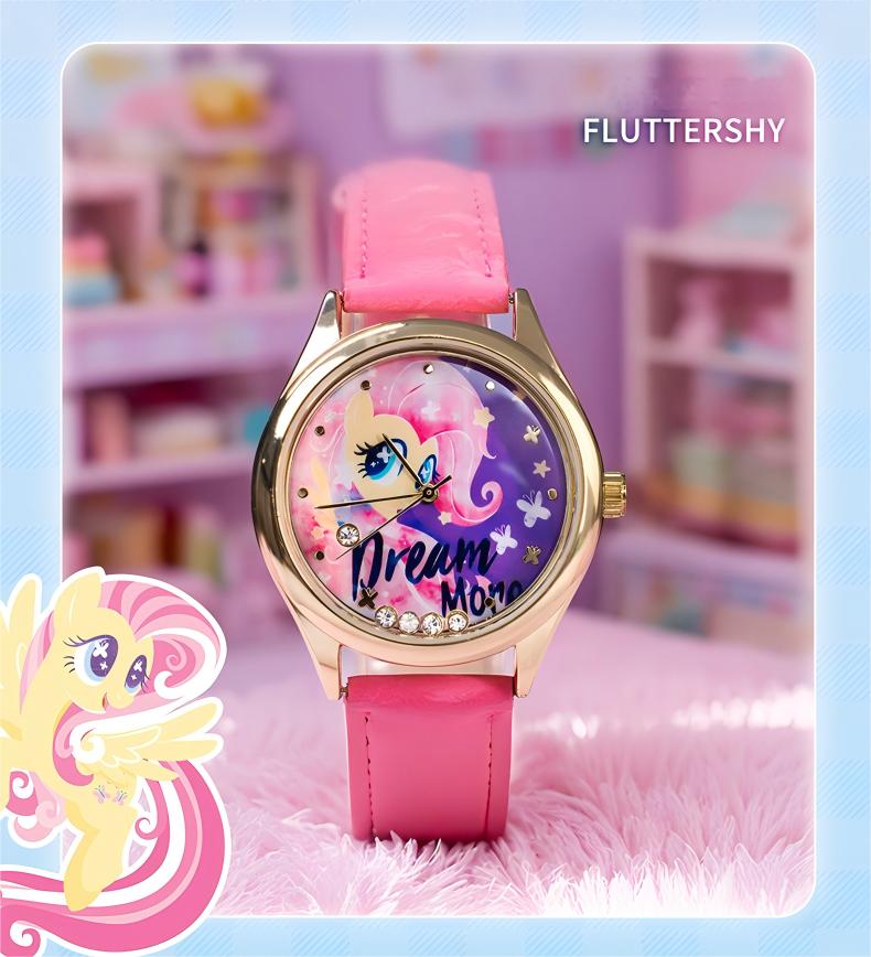 My Little Pony Magic Sweetheart Series Blind Box Watch MLP Characters Inspired Design Mystery Collectible Watch Twilight Sparkle Rarity Pinkie Pie Apple Jack Rainbow Dash Fluttershy Ideal Christmas New Year Holiday Gift for Girls