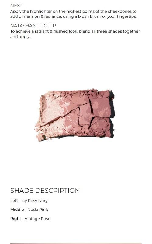 MY Mini Dream Glow Blush - Lightweight Matte Powder for Radiant Makeup Blend Radiance Cosmetic Hydrated Texture Highlighter