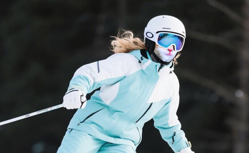 3D Cat Ski Mask Balaclava with Ears - Cat Shiesty Face Cover for Skiing, Music Festivals, Cycling, Halloween Parties