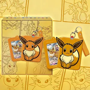 Pokemon TCG S-Chinese Nine Colors Gathering Card Frame Case Gift Box Eevee 2024