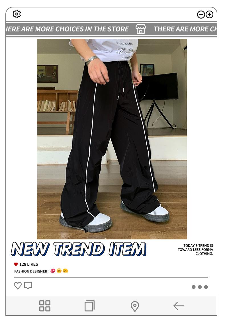 Men's Loose-Fit Sports Pants with Drawstring Waistband Breathable Fabric for Outdoor Activities & Casual Wear Stylish Design Suitable for All Seasons Casual Menswear Outfit Outfit Menswear pants para hombre track vibes solid drawstring waist sweatpants Men's Loose-Fit Sports Pants with Drawstring Waistband Breathable Fabric for Outdoor Activities & Casual Wear Stylish Design Suitable for All Seasons Casual Menswear Outfit Outfit Menswear pants para hombre track vibes solid drawstring waist sweatpants