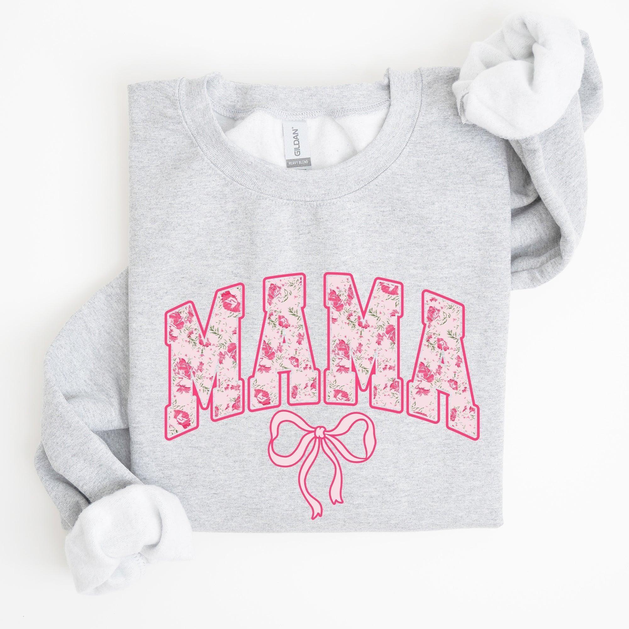 Mama Coquette Sweatshirt – Pink Bo &hellip;