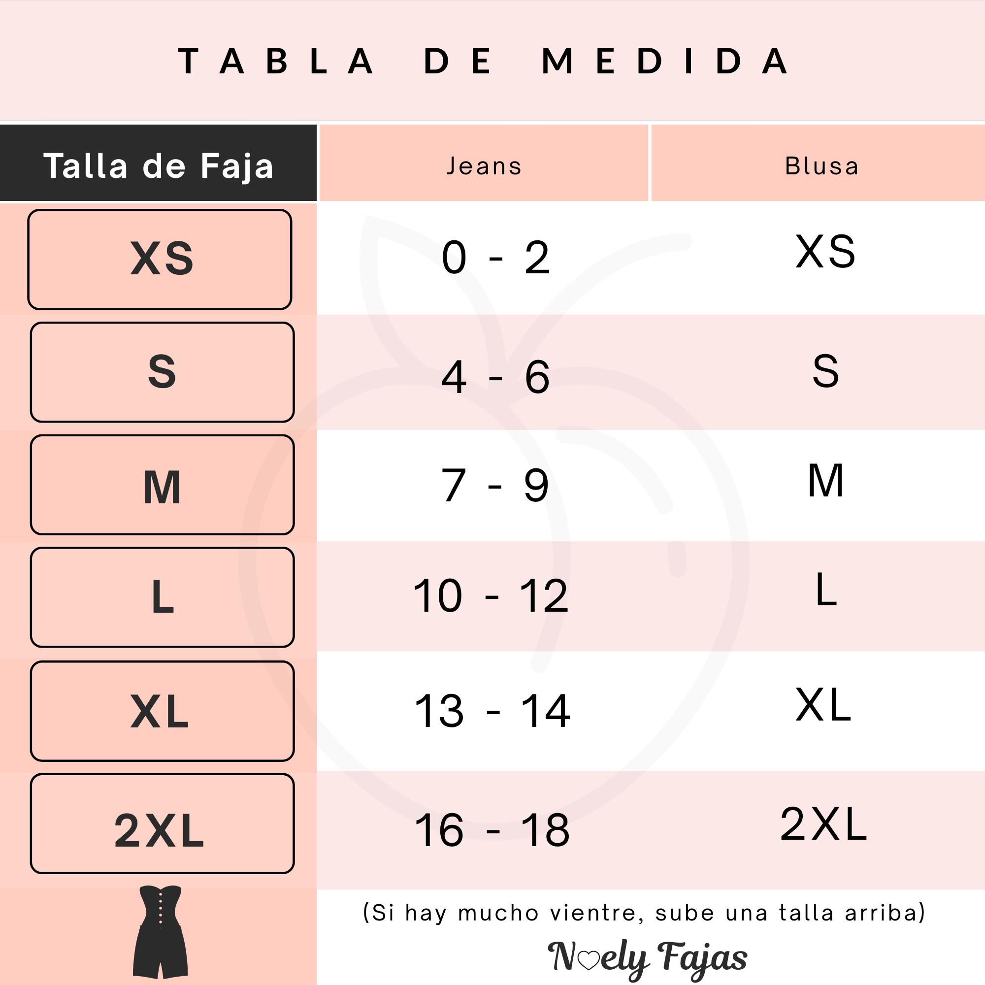 Faja Jefa con Zipper