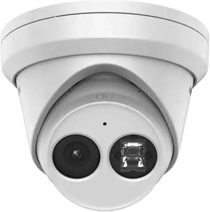 DS-2CD2343G2-I 4MP AcuSense Fixed Turret Dome POE IP Camera, Human & Vehicle Detection, 2.8mm Wide Angle Lens, 100ft IR Distance, 120dB True WDR, IP67 Outdoor, H.256+, Compatible with Ⲏіk-Connect