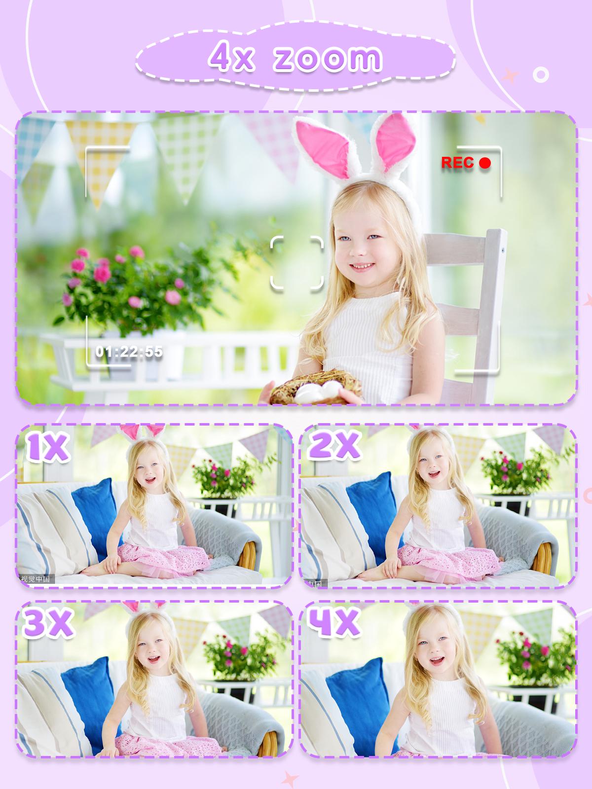 Kids Camera with Selfie Mode – HD Video Camcorder with Cute Silicone Case, Rechargeable Toy, Perfect Birthday or Holiday Gift for 3–12 Year Old Boys & Girls Kids Camera with Selfie Mode – HD Video Camcorder with Cute Silicone Case, Rechargeable Toy, Perfect Birthday or Holiday Gift for 3–12 Year Old Boys & Girls