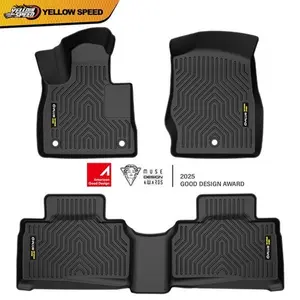 Fit For 2020-2024 Ford Explorer All Weather TPE Car Liners 3D Molded Floor Mats