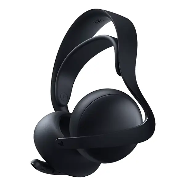 Sony Pulse Elite Wireless Headset - Midnight Black, Comfortable Fit, Lightweight Design, Wireless Audio Experience Headphone Bluetooth Cable Charging
