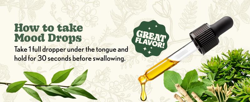 Barlean's Mood Booster Supplement, Liquid Drop Supplements for Men and Women, Adaptogen Herbs Drops, 1.5 oz Barlean's Mood Booster Supplement, Liquid Drop Supplements for Men and Women, Adaptogen Herbs Drops, 1.5 oz