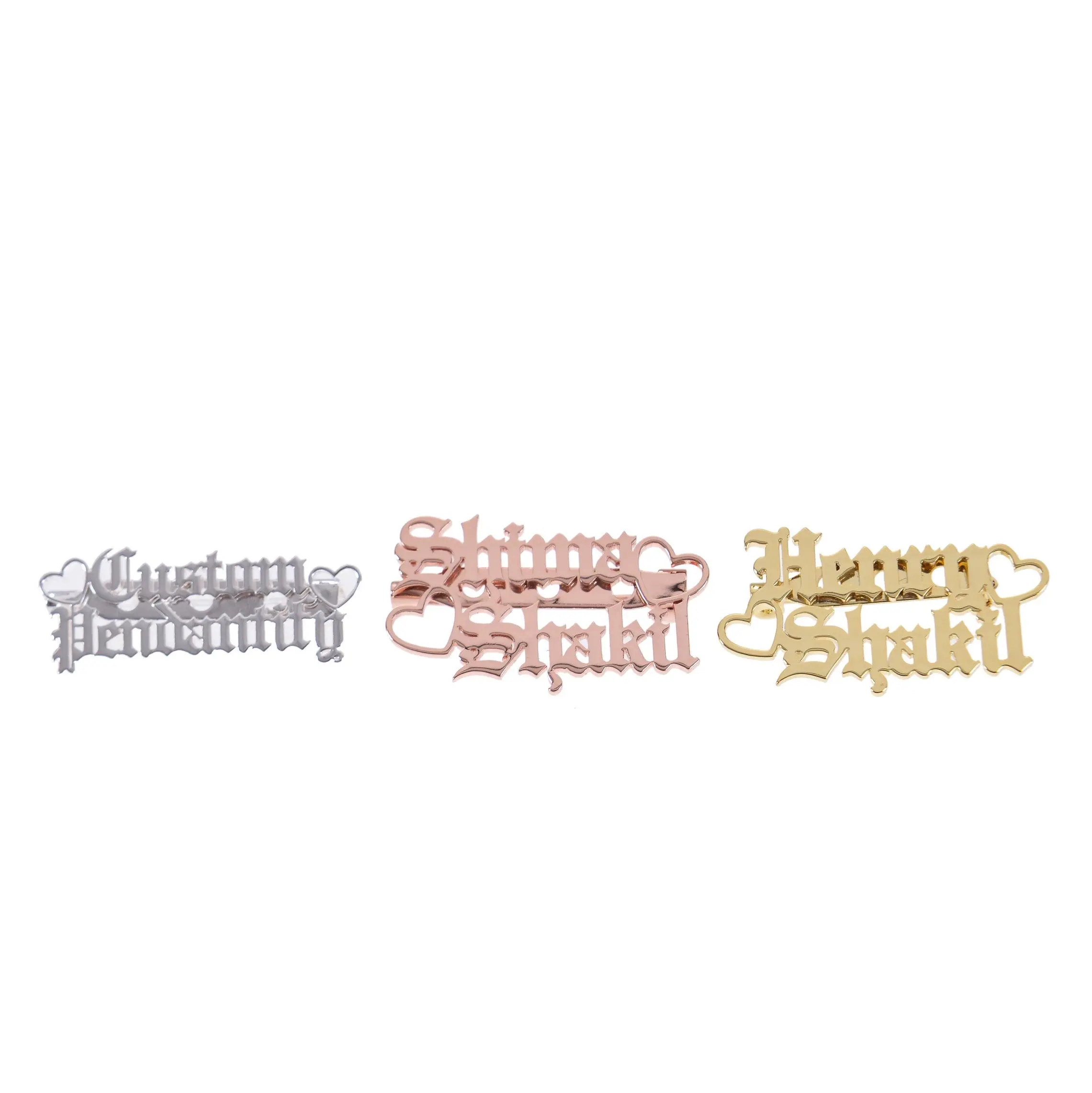 Personalized Name Brooch