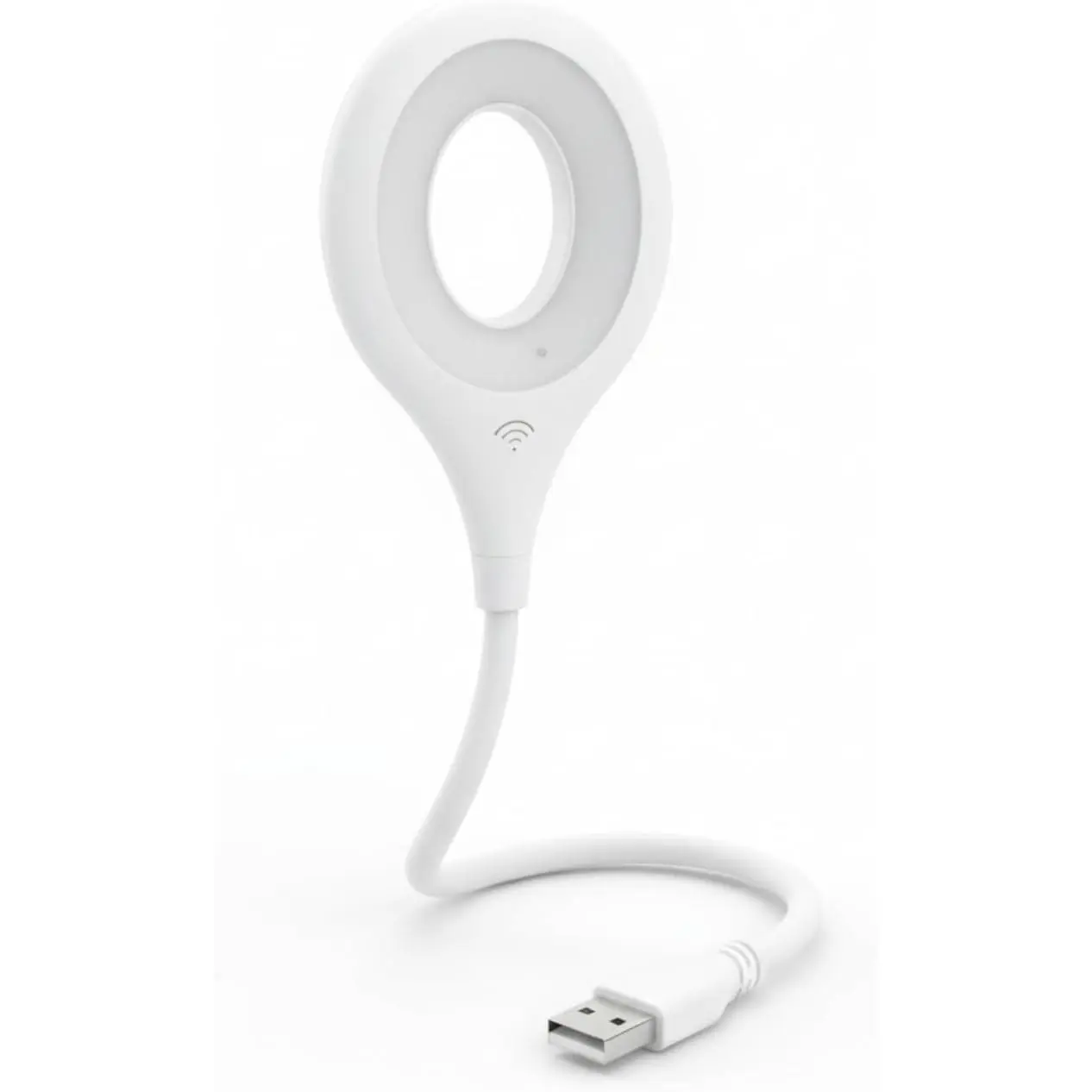 USB-Powered LED Night Light - Soft, Voice & Touch Control, Plug-in Gooseneck Bedside Lamp, 3 Color Temperatures, 3 Brightness Levels, Neutral, Flicker-Free LED Illumination, Flexible for Studying & Breastfeeding, Home/Party Gift Light