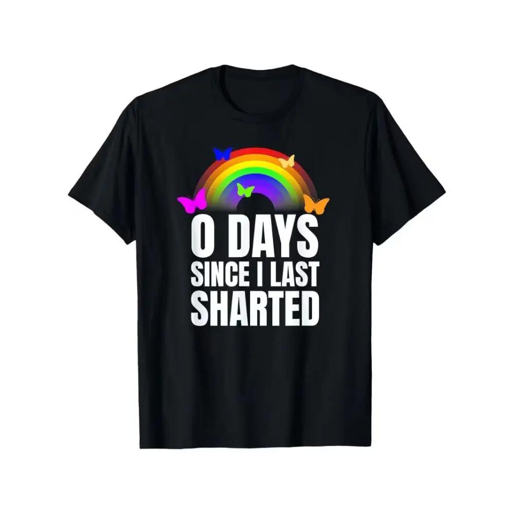 Women's Graphic T-Shirt - Smooth Casual Seamless Classic Shart Joke Design, Embarrassing Funny Airport Themed Top for Outdoor Wear