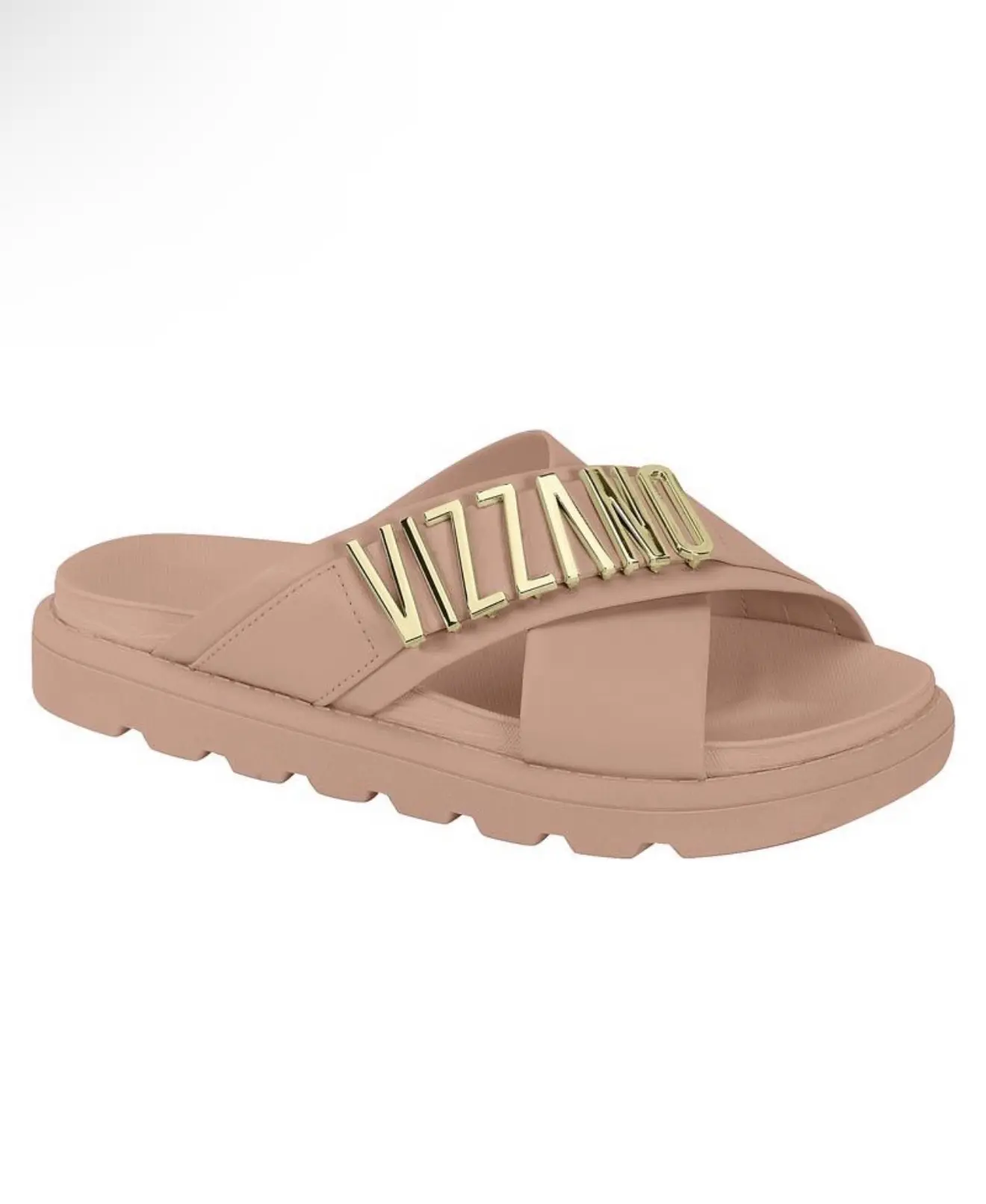 Women's Vizzano Beige Slipper Sandals
