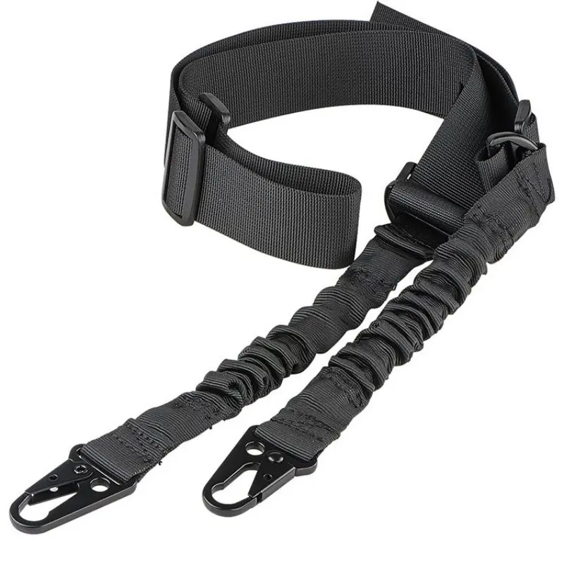 Double Point Diagonal Cross Gun Sling, 1 Count Climbing Sling, Nylon Tactical Belt, Outdoor Climbing Rope, Climbing Accessories, Carabiners, Gear