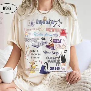 Youth and Adults Vintage Freya-Skkkye Stars Align Tour Shirt, Nova Bright Dawn of the Vampires Tee, Descendants Zombies Worlds Collide Tour Fan Shirt