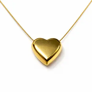 Solid Purpose Heart Necklace - Mom Beauty Love