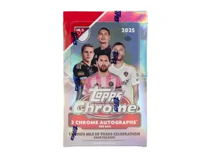 2025 Topps Chrome MLS Major League Soccer Hobby Trading Cards LV