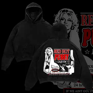 Vintage Liquor Bar Graphic Hoodie Retro Streetwear Washed Hoodie, streetwearstyle, vintagehoodie, graphichoodie, retrostyle, streetwearbrand, oversizedhoodie, streetwearfashion, vintagegraphic