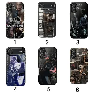 Leon S Kennedy Resident Evil Phone Case for iPhone For Samsung, Phone Accessories, Game Phone Case, Fashion Case, Perfect Gift for Her Him, Phone Case for iPhone, Creative Dual Layer Case